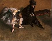 Edgar Degas Waiting china oil painting reproduction